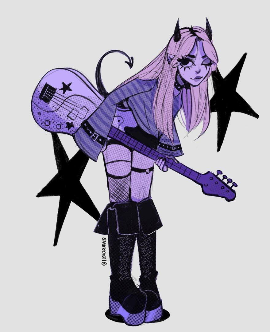 rock girl
